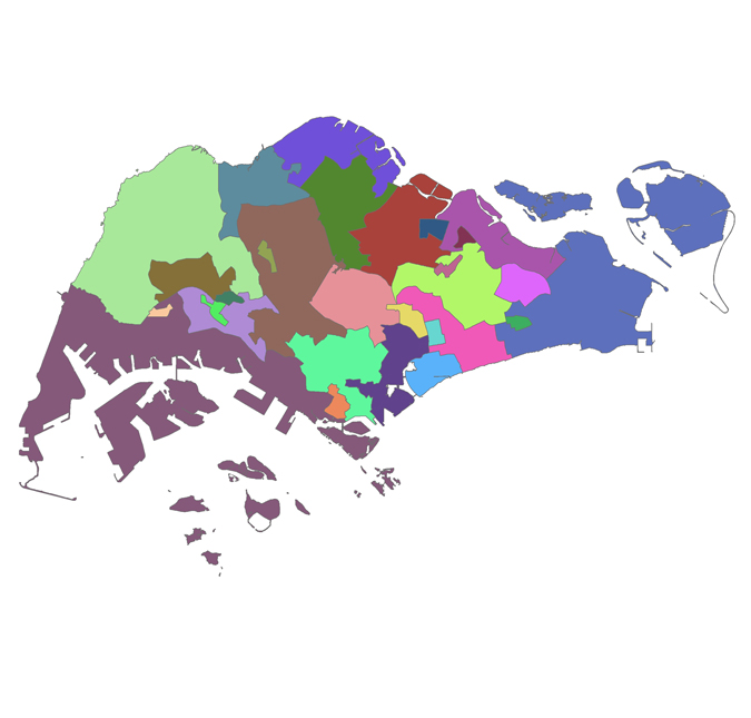 Constituency Boundaries Map | Parliament Of Singapore